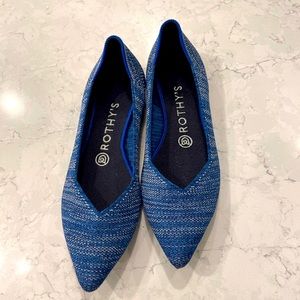 Rothy’s The Point Size 8 - Variegated Blue